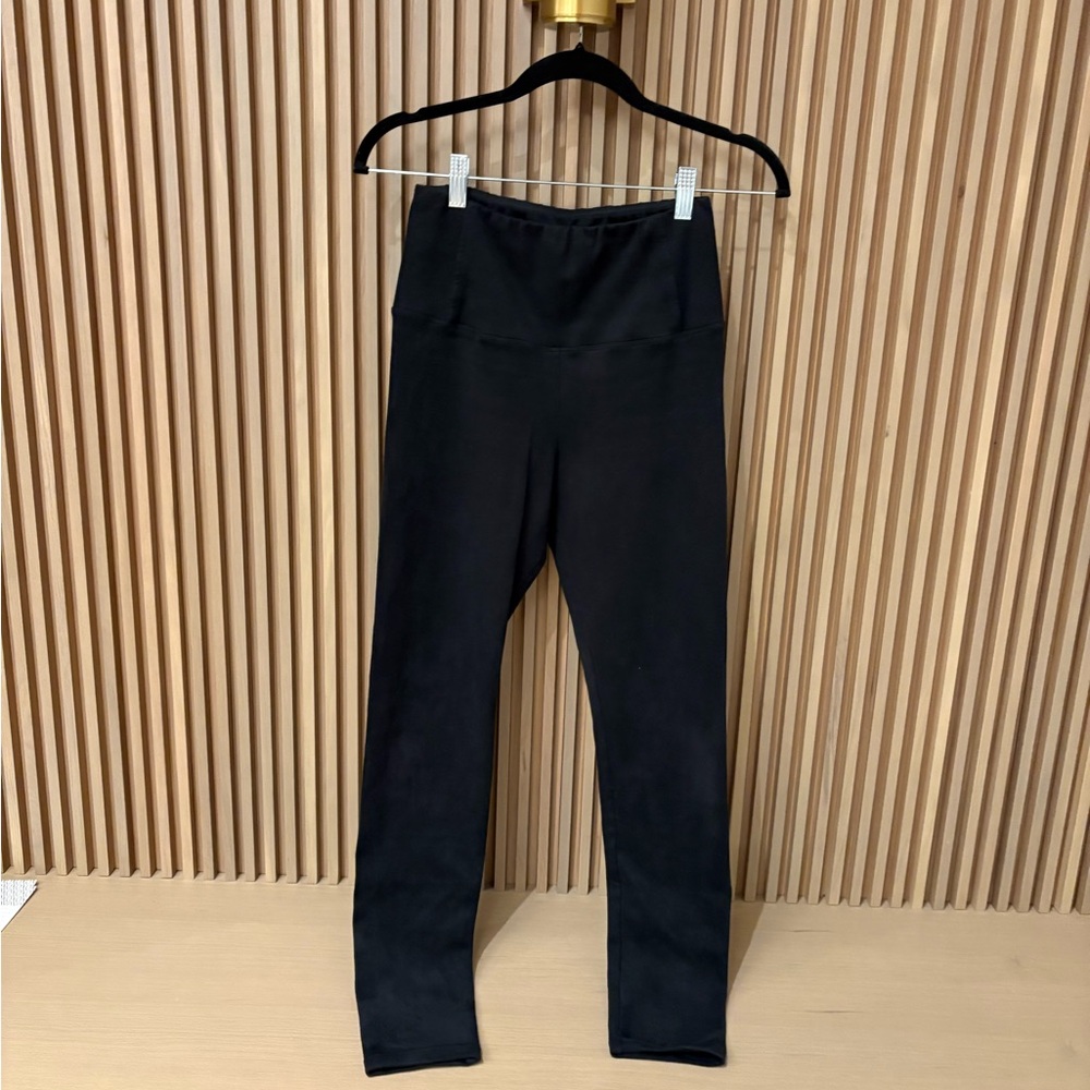 Wilfred free Black Daria Legging faux suede size small